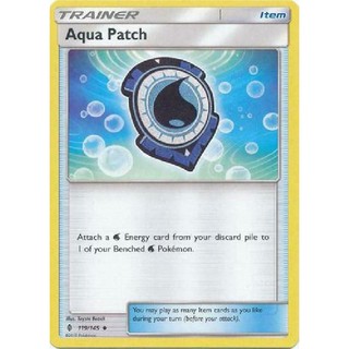 國際版 美版 寶可夢 PTCG SM2 119/145 Aqua Patch 水補丁