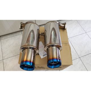 Dk改裝精品subaru Forester森林人藤壺排氣管fujisubo尾段彩鈦尾飾管另有wrx Levorg Sti 蝦皮購物