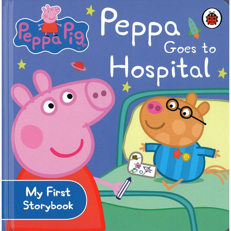 PEPPA PIG: PEPPA GOES TO HOSPITAL佩佩豬去探病｜粉紅豬小妹故事集【麥克兒童外文書店】