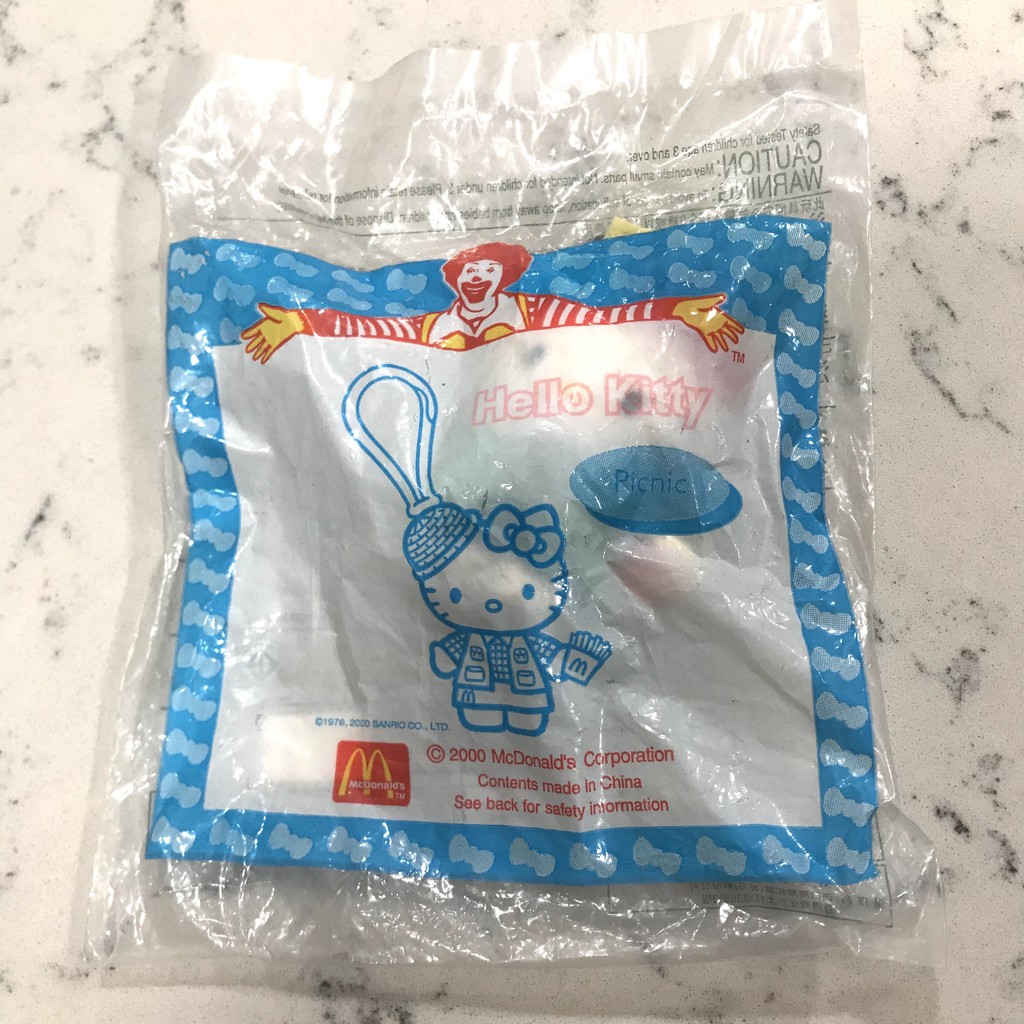 全新未拆✨2000年 麥當勞玩具 Hello Kitty 凱蒂貓 Picnic McDonald’s