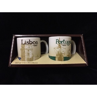 葡萄牙里斯本🇵🇹星巴克Portugal Lisboa小杯組 迷你 馬克杯 義式濃縮咖啡杯 Starbucks
