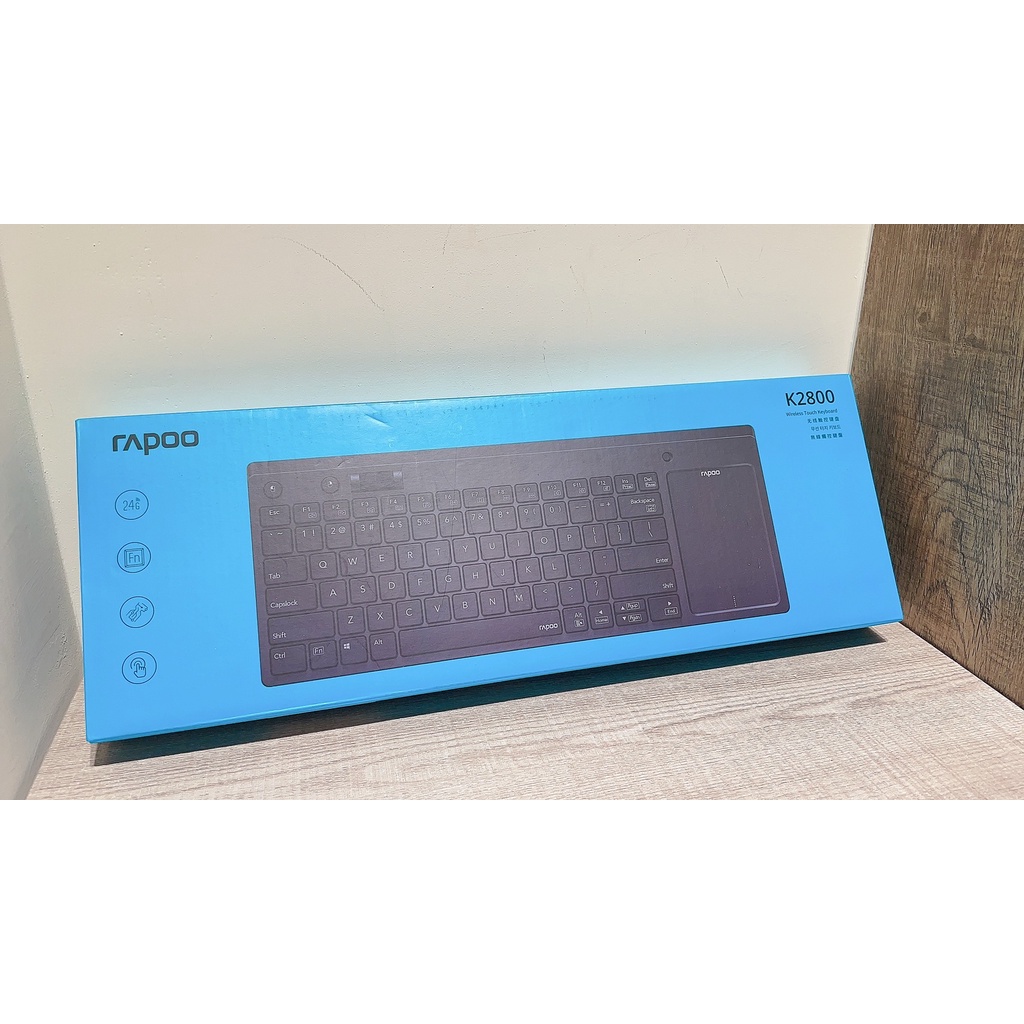 【rapoo 雷柏】無線觸控鍵盤 (K2800)