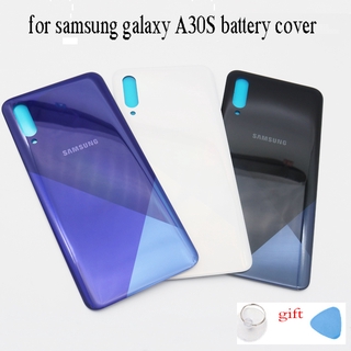 SAMSUNG 適用於三星 Galaxy A30S 後蓋電池蓋後門外殼面板更換部件