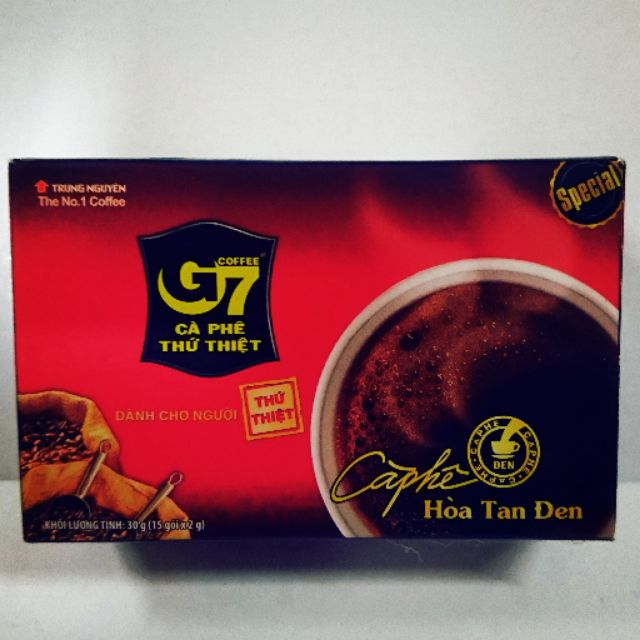 【簡便宜】 G7黑咖啡 (15入x2g)