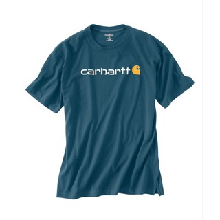 Carhartt 男生圓領上衣 零碼S 重磅數 海軍藍 寬版 OVERSIZE 經典短T K195 圓領短袖T恤