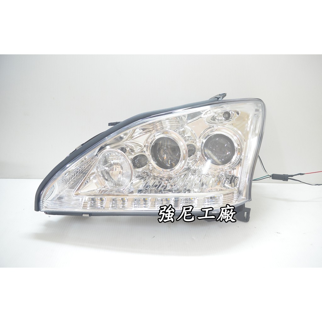 全新凌志 LEXUS RX330 03-09年 HID 晶鑽 魚眼 LED 日行燈 DRL 大燈 一台分