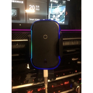 抖音熱銷～～ 倍思 手機支架 手機架 紅外線感應 15W無線充電 可夾出風口 可放儀表臺