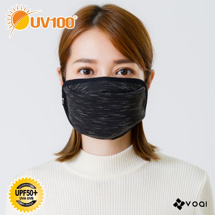 【UV100】保暖立體可調彈性帶口罩(LC20937) VOAI