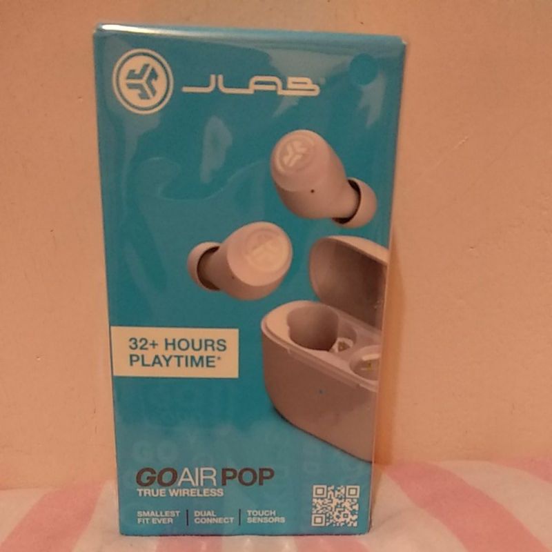 JLab Go Air POP 丁香紫 雙耳連線 藍牙5.1 IPX4防水 語音助理 真無線 藍牙 耳機