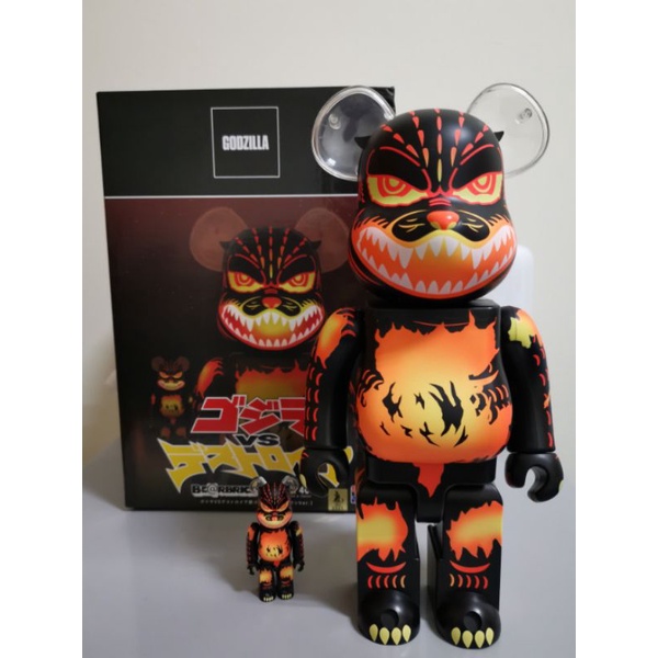 熱門款 現貨 BE@RBRICK GODZILLA 熔岩哥吉拉 400％ 100％