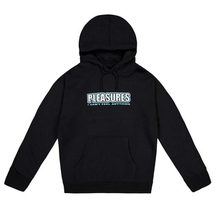 PLEASURES Feel My Face Applique Hoody 帽踢 黑/白 【 GIANT MALL 】