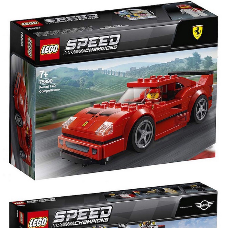 《二姆弟》樂高 LEGO 75890 Speed 系列 Ferrari F40