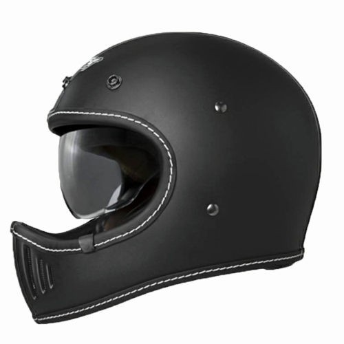 [貪小便宜] M2R MX-2 SV 素色 消光黑色 復古 全罩 山車帽 安全帽