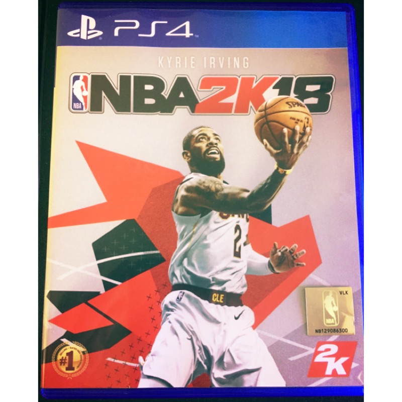 NBA 2K18  PS4 繁體中文 二手含7日會員籍