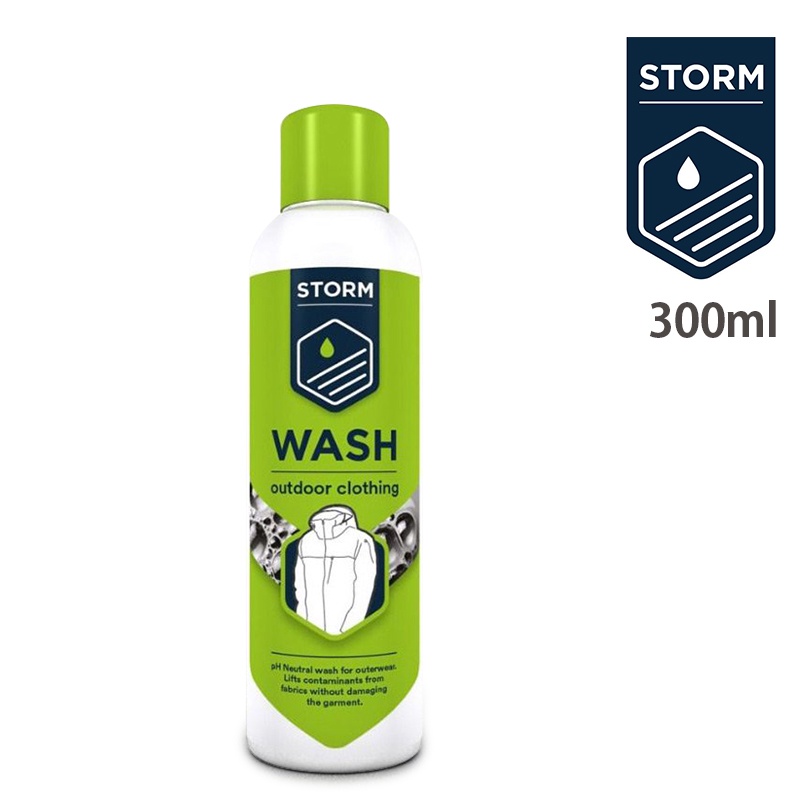 STORM 英國 防水透氣服飾清潔劑 300ml 不含全氟辛酸(PFOA)成分 ST-S41102