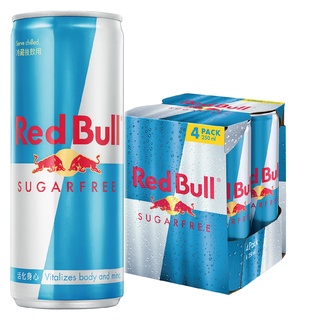 Red Bull 紅牛無糖能量飲料 250ml 4入組 官方直營店