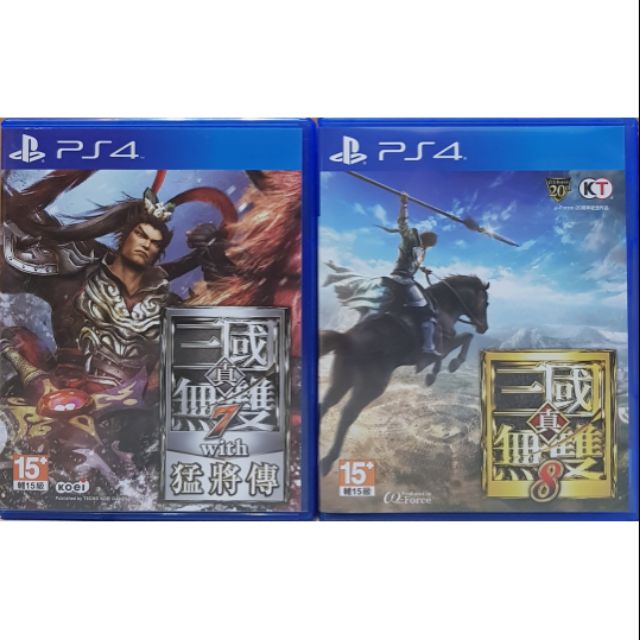 【24H發貨】PS5可玩！PS4遊戲片 真三國無雙8真三國無雙7猛將傳 中文版 三國無雙7猛將傳三國無雙8PS4三國無雙