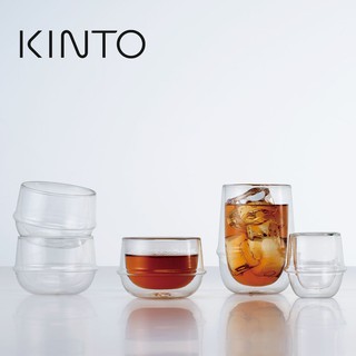 【日本KINTO】KRONOS雙層玻璃杯-濃縮咖啡杯/咖啡杯/酒杯/茶杯/香檳杯《泡泡生活》