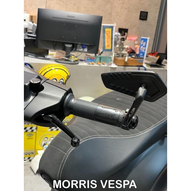 [ Morris Vespa ] HD CORSE 五角 手把鏡 菱形手把鏡 把手鏡 衝刺 春天 GTS GTV 後照鏡