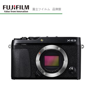 FUJIFILM 富士 X系列 X-E3 單機身 數位相機 公司貨 (黑色/銀色)