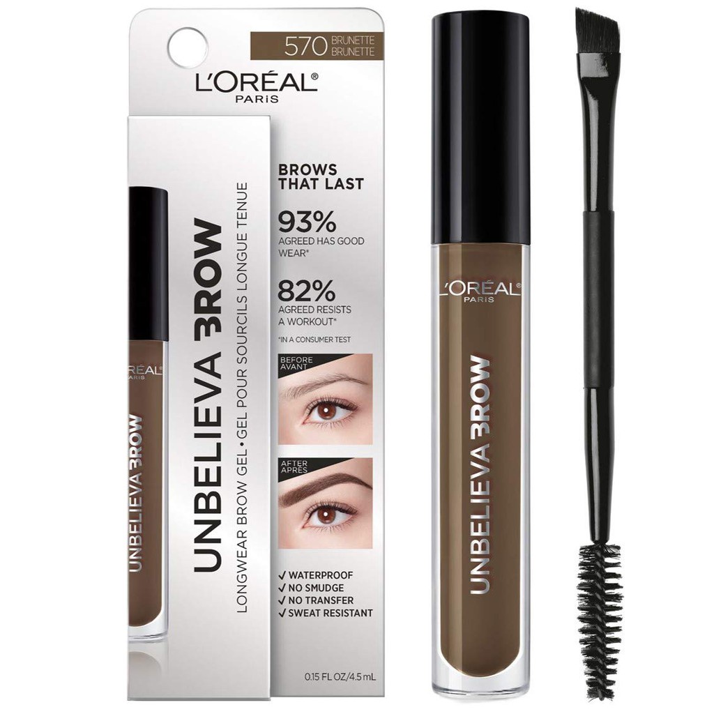 L'OREAL 巴黎歐萊雅 Unbelieva Brow Gel 眉筆染眉睫毛膏