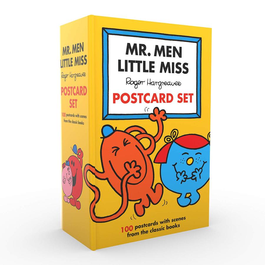 Mr Men Little Miss Postcard Set eslite誠品