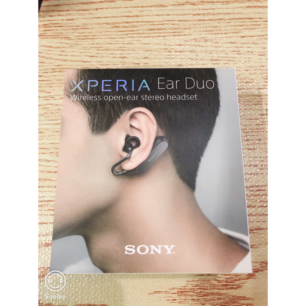 Xperia Ear Duo XEA20 無線藍牙耳機(黑)-全新