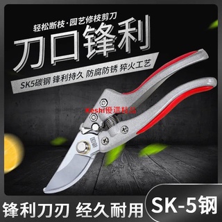 園藝器具手工鋸日本園藝刀剪剪刀☊✁◄德國滑輪式樹枝剪子修枝剪果樹剪子省力樹枝專用剪子園藝剪工具11--Keshi優選精品