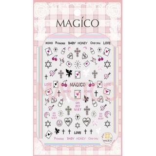 【跑單品拋售💢】Magico美甲極薄寫真背膠貼紙 粉紅獨角獸 426