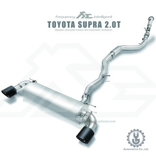 FI 高流量帶三元催化頭段 當派 排氣管 Toyota 豐田 Supra 2.0T 2019+ 底盤【YGAUTO】