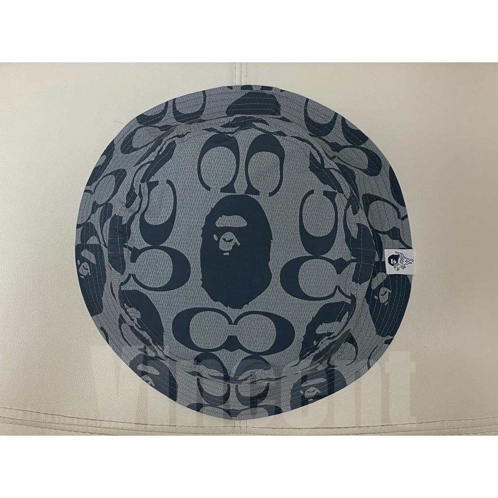 全新 預購 Bape x Coach 漁夫帽 尺寸：L