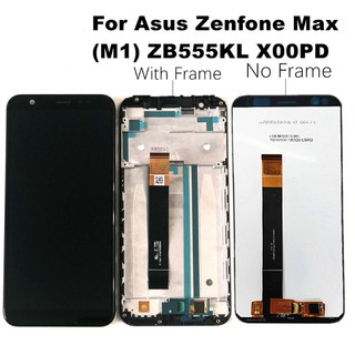 原裝 LCD 適用於華碩 Zenfone Max M1 ZB555KL X00PD 液晶顯示屏觸摸屏數字化儀組件更換維修