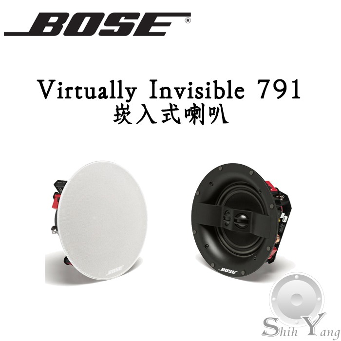 bose virtually invisible 791