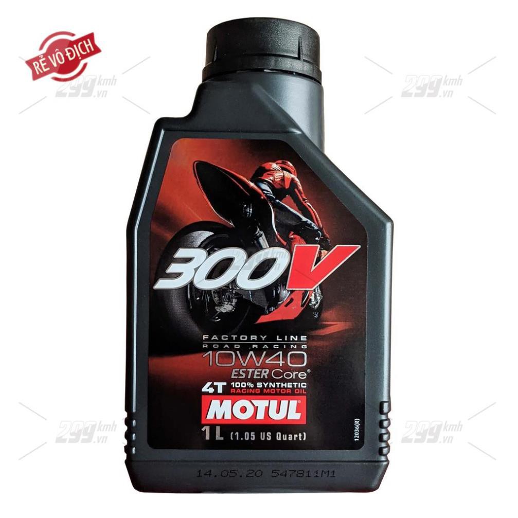 [299 油] Motul 300V 工廠線 4T 10W40 1L 潤滑油