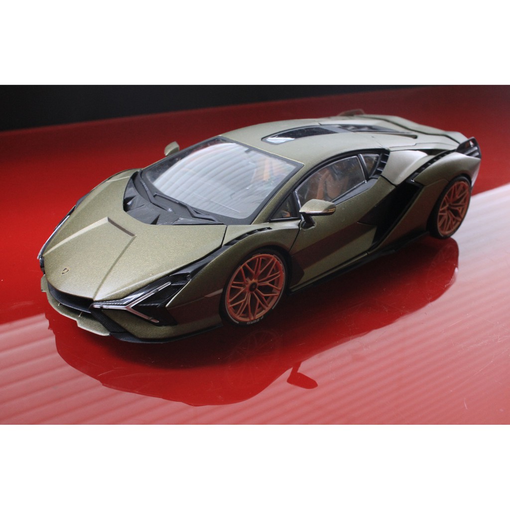 1/18 BURAGO Lamborghini Sian FKP 37 超級跑車(for leo)