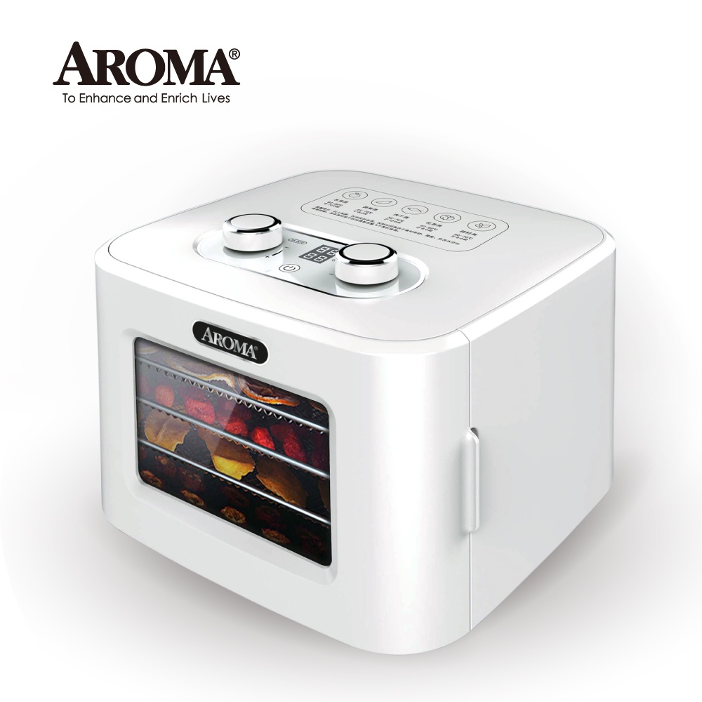 美國 AROMA 第一代 四層溫控乾果機 果乾機 食物乾燥機 烘乾機 附彩色食譜 AFD-310