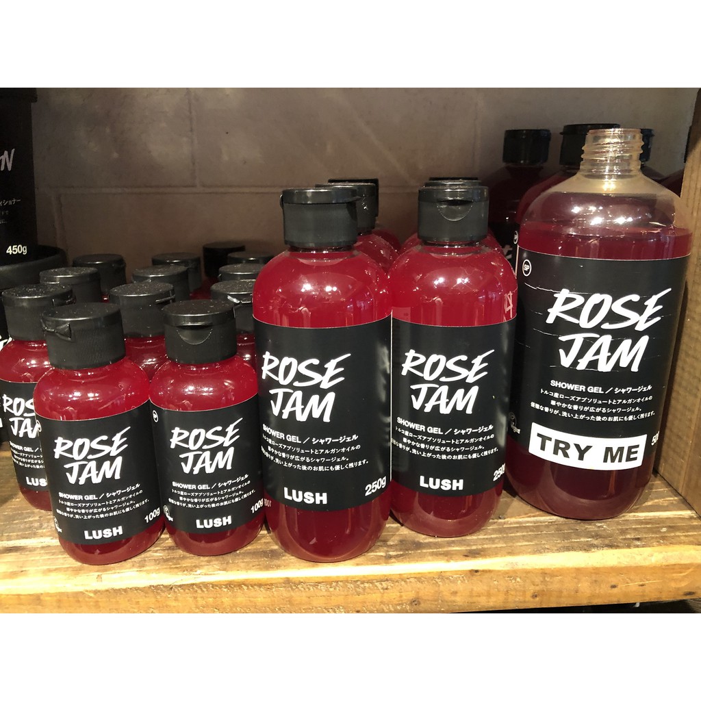 7 8日本連線代購 LUSH rose jam 500g 另有小紅帽洗髮餅