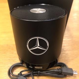 （全新）Mercedes-Benz 賓士 極致燦黑無線喇叭 BM-01 藍牙喇叭 藍芽 音箱 交換禮物 聖誕禮物