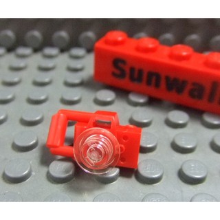 【積木2010】樂高 LEGO 紅色 照相機 / 相機 道具 (Red)(U-09)