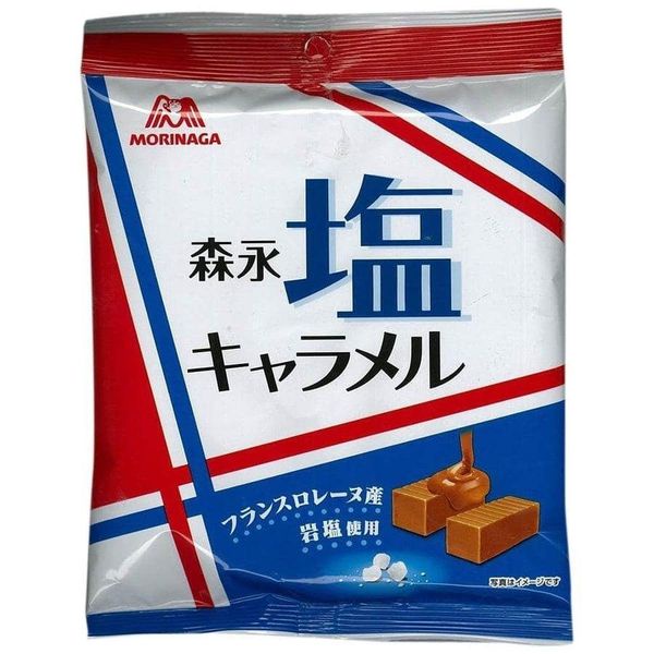 ☆蔓蔓小姐☆現貨 日本 森永製菓 塩味 牛奶糖 岩鹽 92g