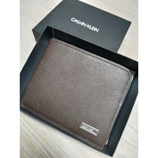 🇺🇸美國正品🇺🇸 ✨臺灣現貨✨Calvin Klein CK 短夾 皮夾 真皮 防刮皮 有零錢袋