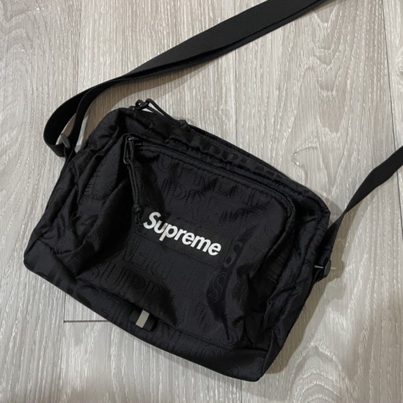 Supreme 19SS 46Th Shoulder Bag 小包 肩包 黑色