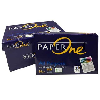 (含稅) PAPER ONE 藍包 進口 影印紙 80磅 80p A4 500張/ 5包