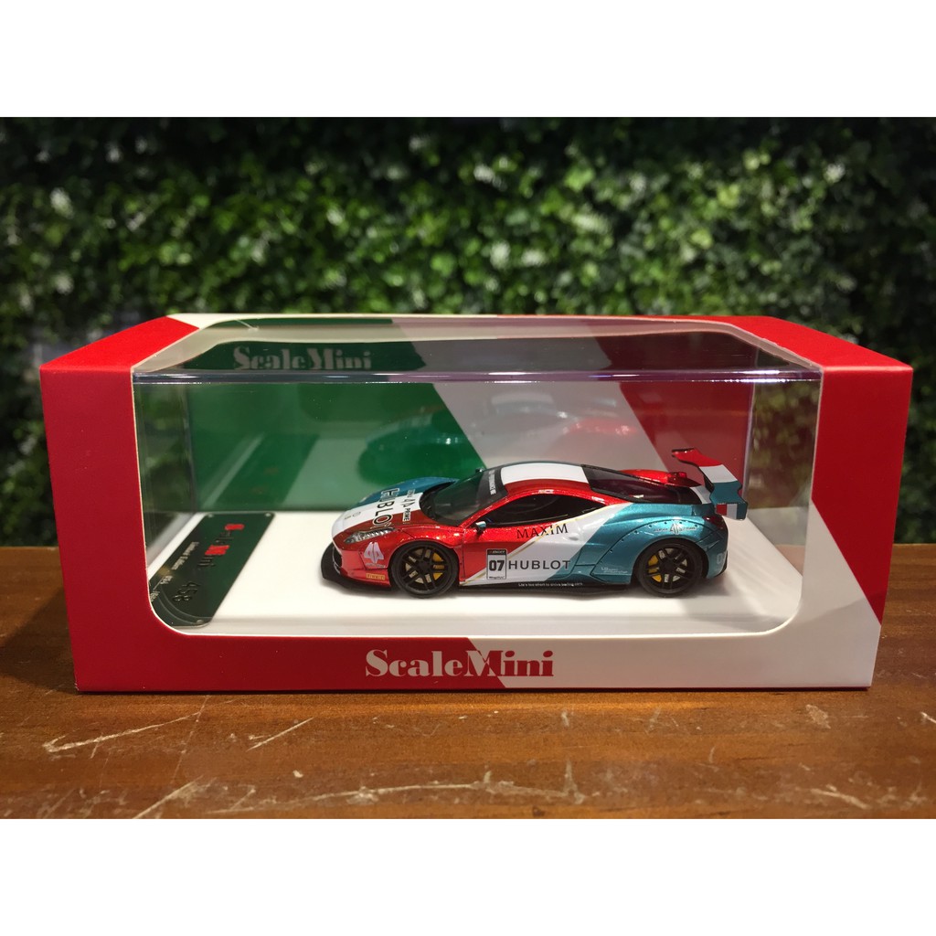 1/64 ScaleMini LB-Works Ferrari 458 Hublot SM64200108【MGM】