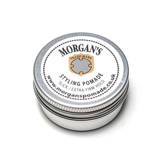 英國 Morgan's 超強力定型 水洗式髮油（白標/隨身瓶）隨身水性油頭髮油 香水香氛古龍水造型水洗復古定型髮品推薦