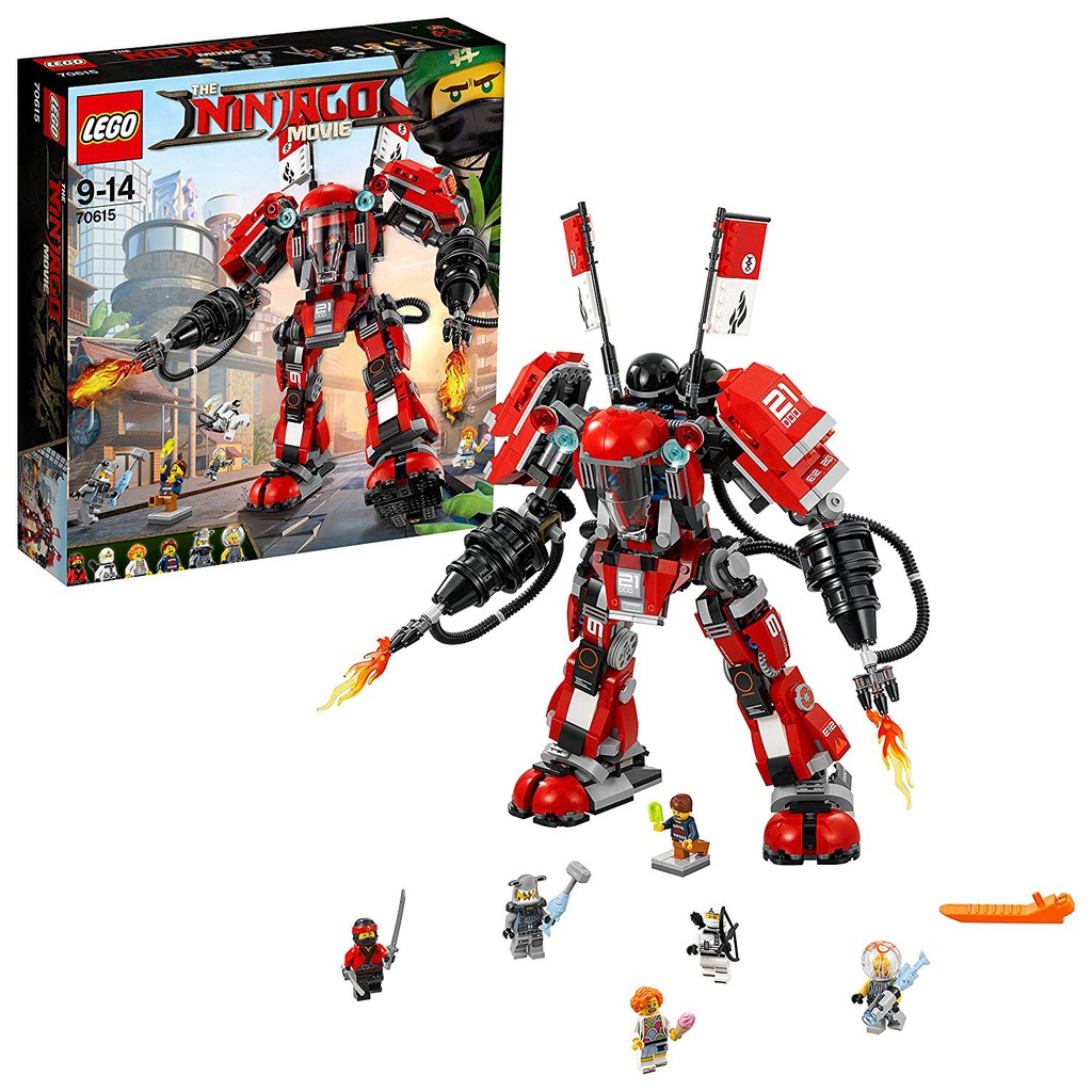 Lego 樂高 70615 忍者系列 Ninjago 旋風忍者 忍者火焰機甲人 Fire Mech