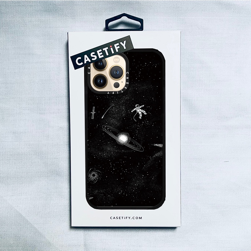 Casetify X 宇航員漂浮黑色手機殼 IPhone 13 12 11 Pro MAX Mini XS MAX XR