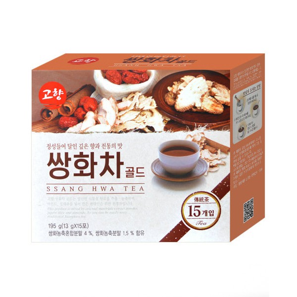 【首爾先生mrseoul】韓國 傳統雙和茶 195g (13gx15入) 傳統茶 雙和茶 元氣茶
