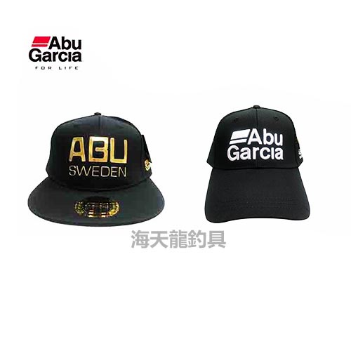 Abu Garcia 100周年黑金帽 一般版黑底白字帽【海天龍釣具商城】 #帽子 #釣具 #釣魚