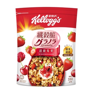 【家樂氏】纖穀脆-超級莓果 330g